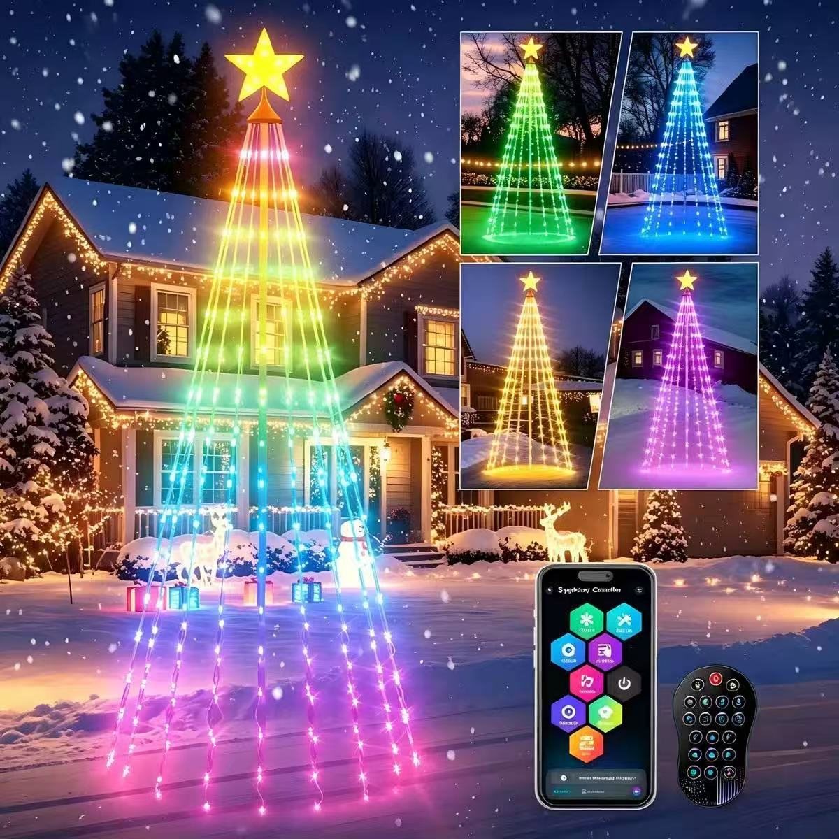Luces para el árbol de Navidad