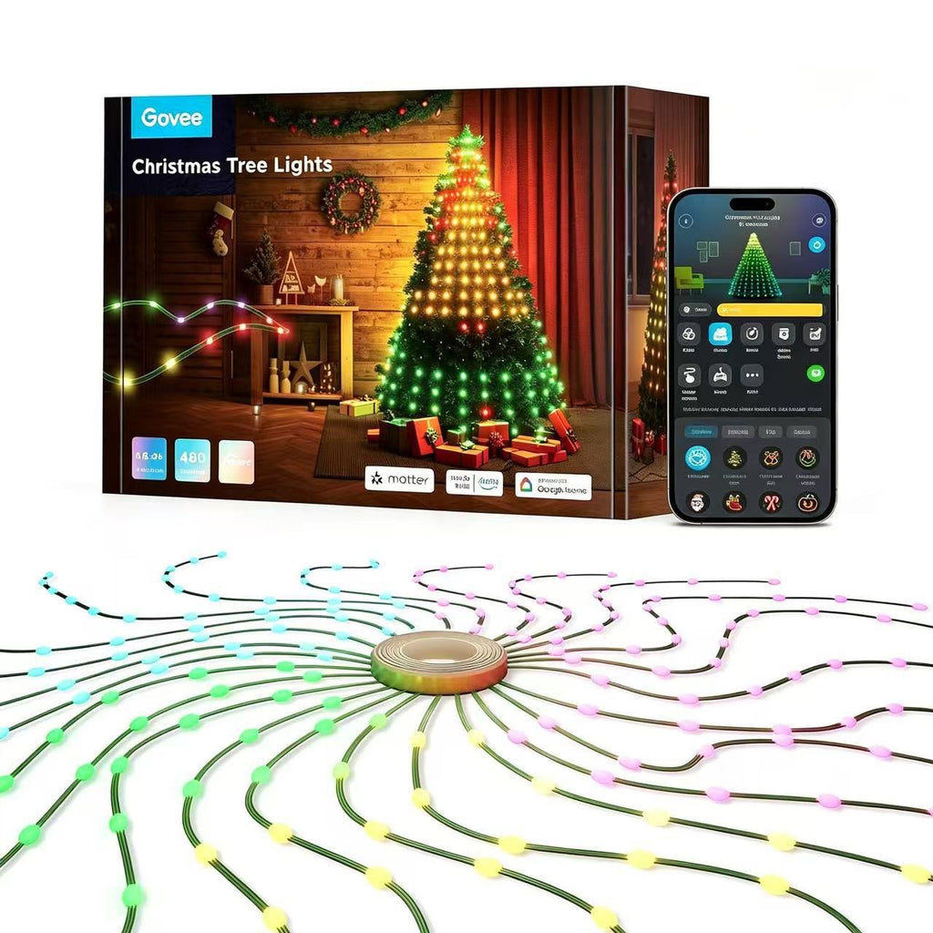 Luces para el árbol de Navidad